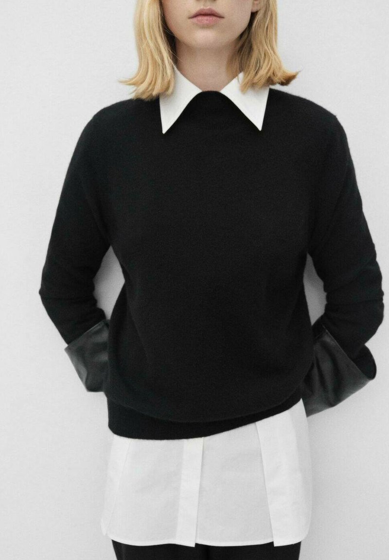 Mango Pulover - black