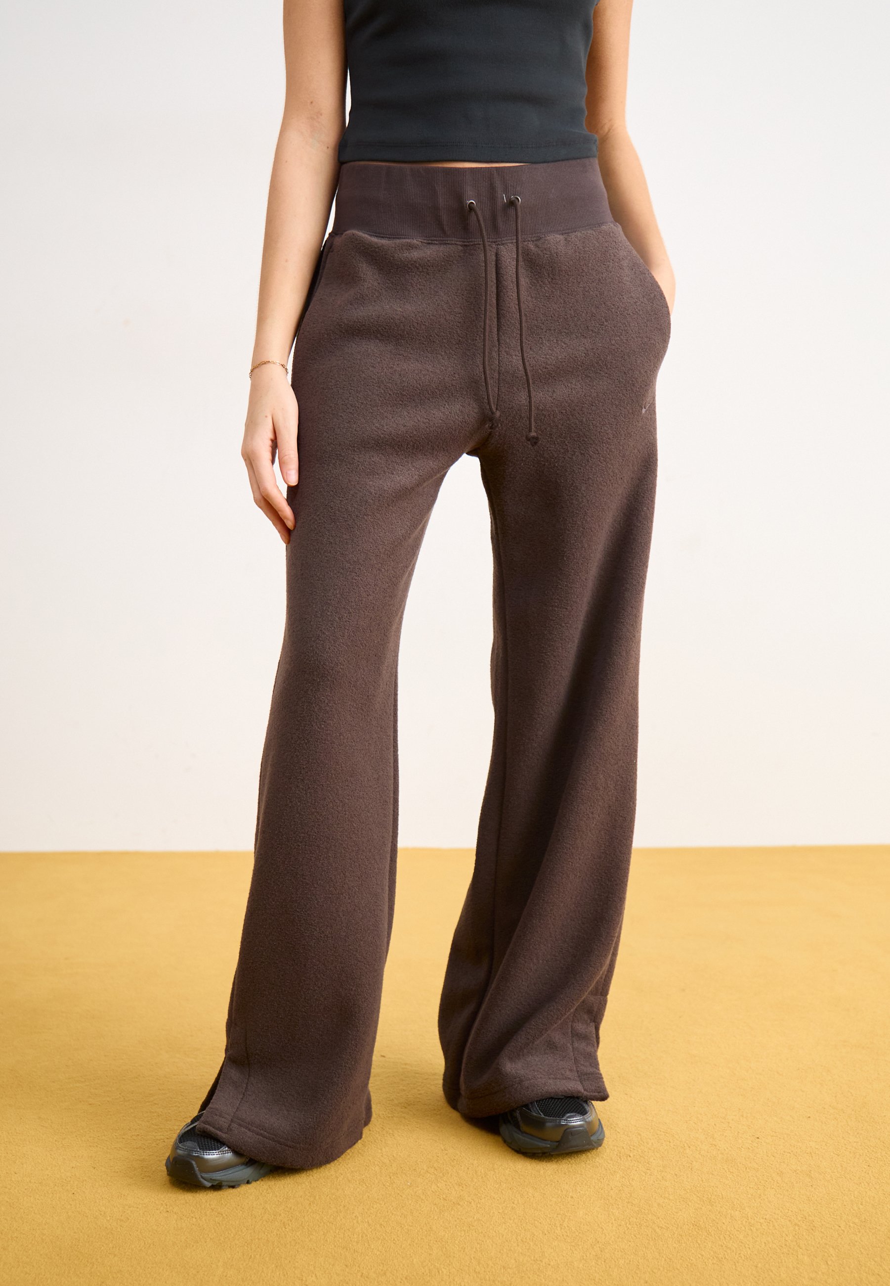 Pantalon Lin Femme Pantalon Fluide Femme éTé Taille éLastique Avec Cordon De Serrage Pantalon