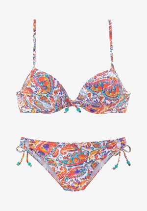 Bikini - weiß-bedruckt