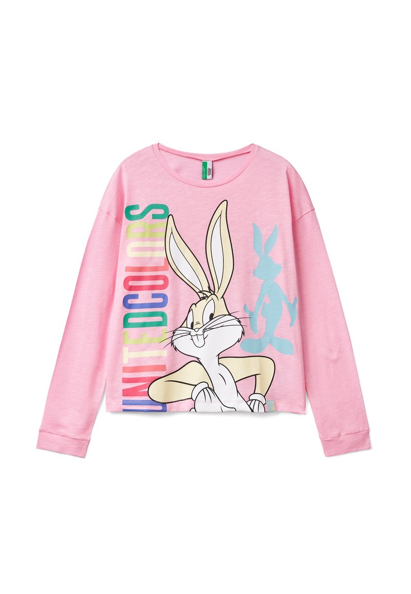 United Colors of Benetton Longsleeve donkerroze United Colors of Benetton Longsleeve donkerroze