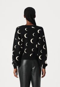 Noisy May NMCHARLOTT V-NECK CARDIGAN - Gilet - black