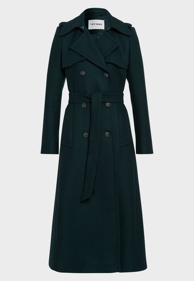 IVY OAK CHARLOTTE ROSE - Klasisks mētelis - dark green