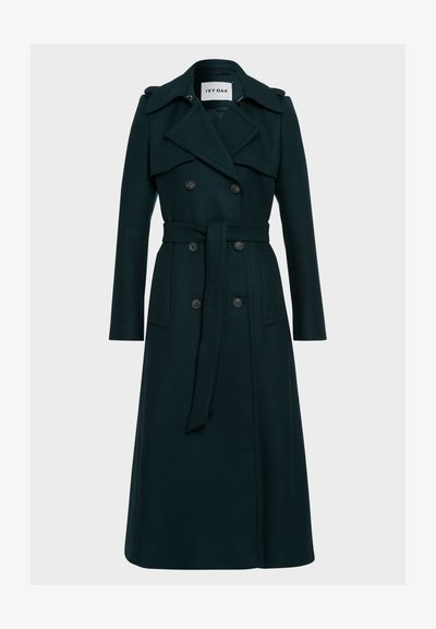 IVY OAK CHARLOTTE ROSE - Klasisks mētelis - dark green