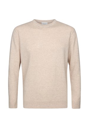 PROFUOMO CREW NECK - Trui - light sand