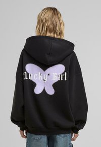 FELICIOUS - LUCKY GIRL - Zip-up sweatshirt - black Thumbnail Image 1