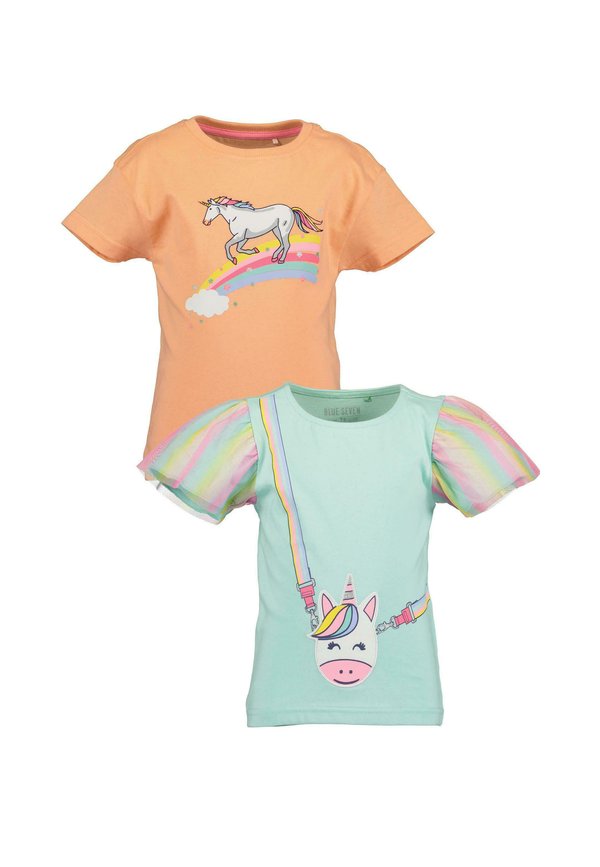 UNICORN - T-Shirt print - m melone sea