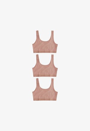 Next, REGULAR FIT SCOOP CROP 3 PACK - Top - neutral