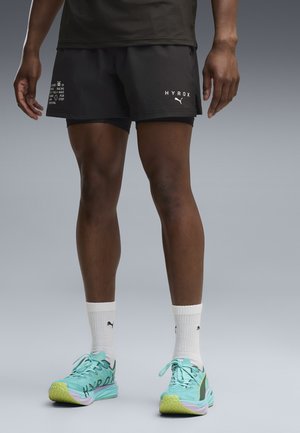 Puma, M PUMA X HYROX 2IN1 PWRMODE SHORT - 2-i-1-shorts - black