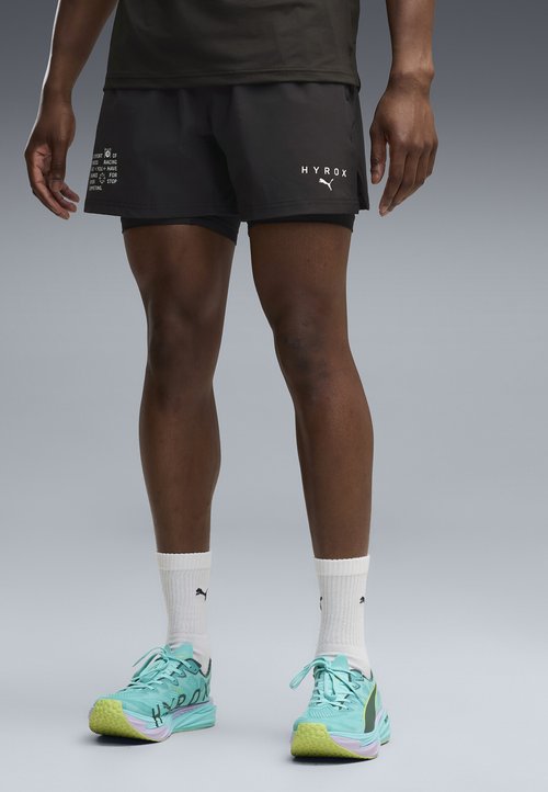PUMA M X HYROX 2IN1 PWRMODE SHORT - 2-in-1 shorts - black — photo 2