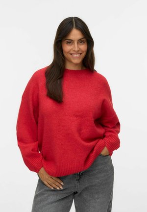 VMCBOOM O NECK - Jumper - ribbon red