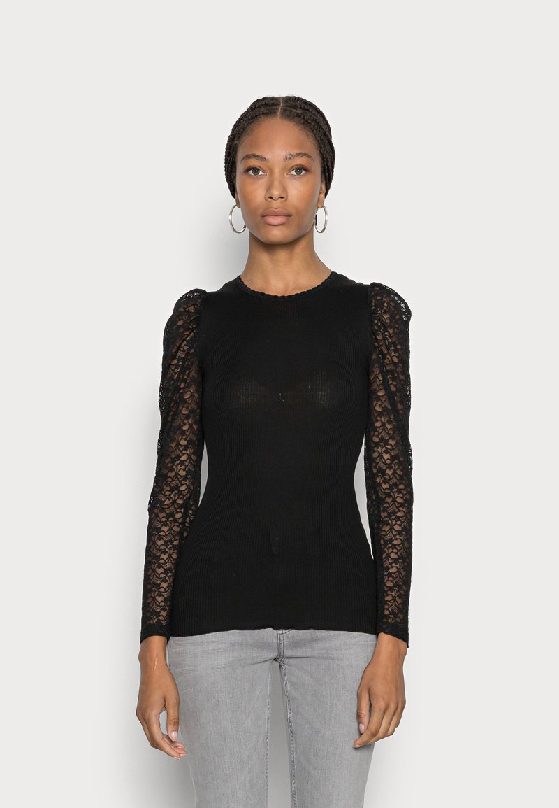 Rosemunde Camisola de manga comprida - black