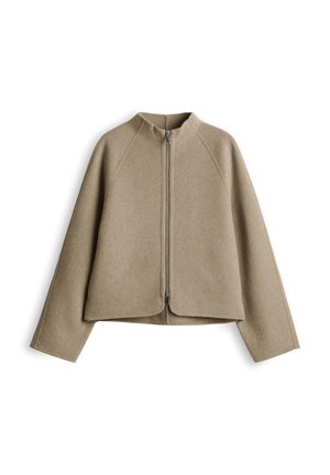 OPUS, RELAXED FIT - Fleecejas - light mocca