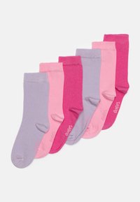 Ewers - PLAIN UNISEX 6 PACK - Nogavice - rose Miniaturna slika 1