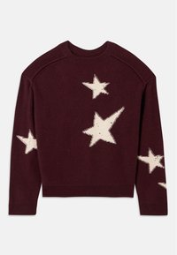 MARKUZ STARS - Svetrík - burgundy