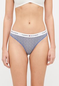 Tommy Hilfiger THONG 3 PACK - Thong - sweet blue/blue/ivory