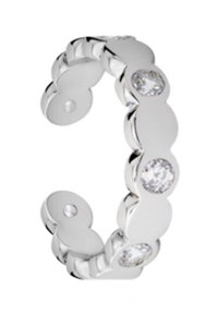 bangle up Bague - argent et zircons