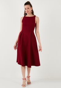 LELA COCKTAIL DRESS - Cocktailklänning - bordeaux