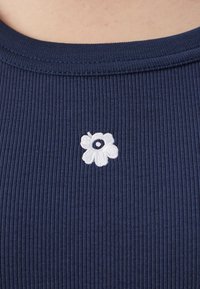 Marimekko KEDOL UNIKKO PLACEMENT  - Top - dark navy/offwhite