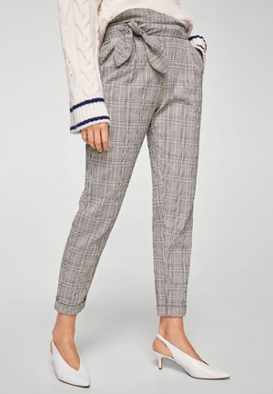 Mango Pantalon classique - black