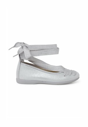 GOYESCAS CON CINTAS BRILLO - Ballerines - plata