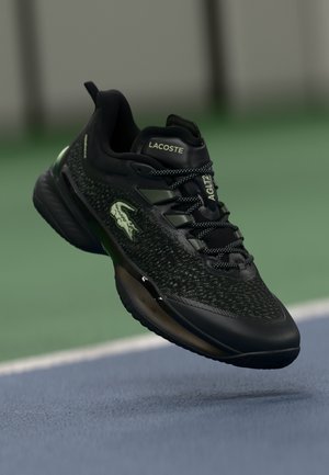 AG-LT23 ULTRA - Chaussures de tennis toutes surfaces - black/light green