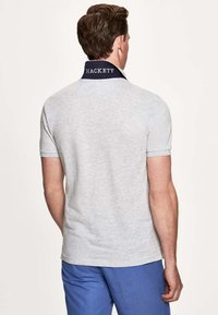 Hackett London SLIM FIT LOGO - Poloshirt - light grey