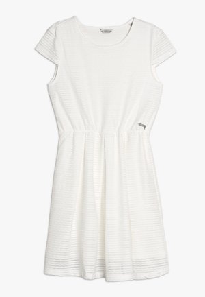 Jerseykleid - white