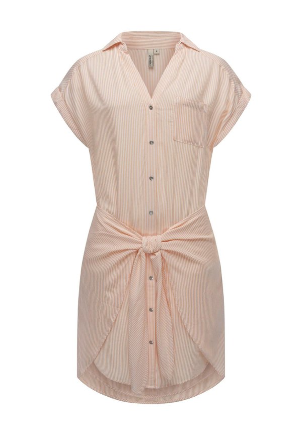 BAHAYA STRIPE - Blusenkleid - light peach