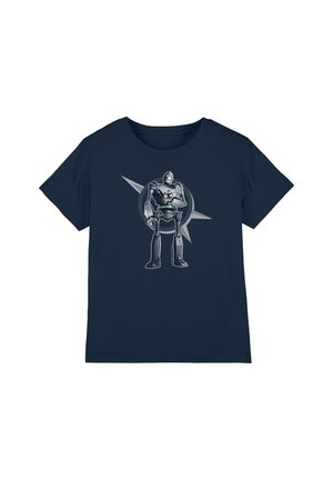 Cotton Soul, THE IRON GIANT/A BOY AND HIS ROBOT UNISEX - Print T-shirt - dark blue
