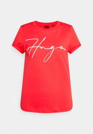 THE SLIM TEE - T-shirts med print - bright red