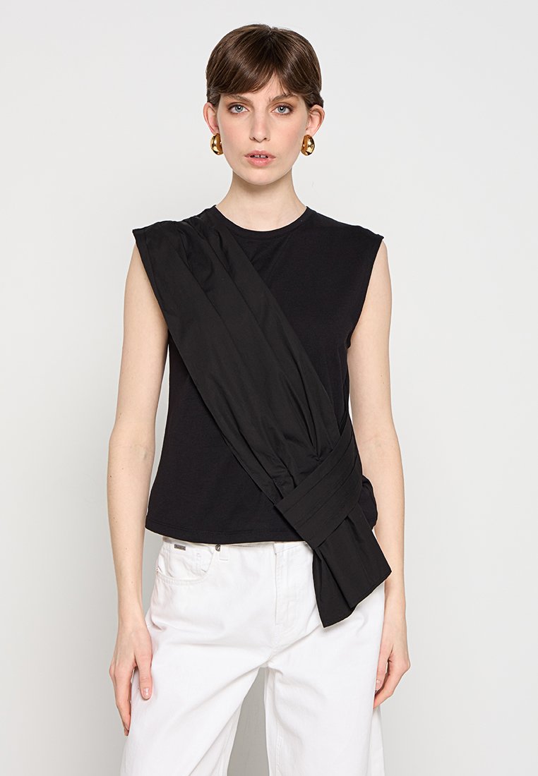 LIU JO T-shirt basic zwart