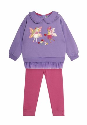 FRILL SET REGULAR FIT - Sweatshirt - lilac purple fairy