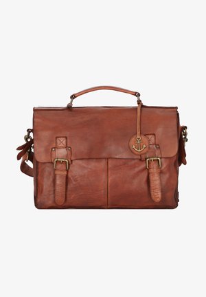 Briefcase - charming cognac