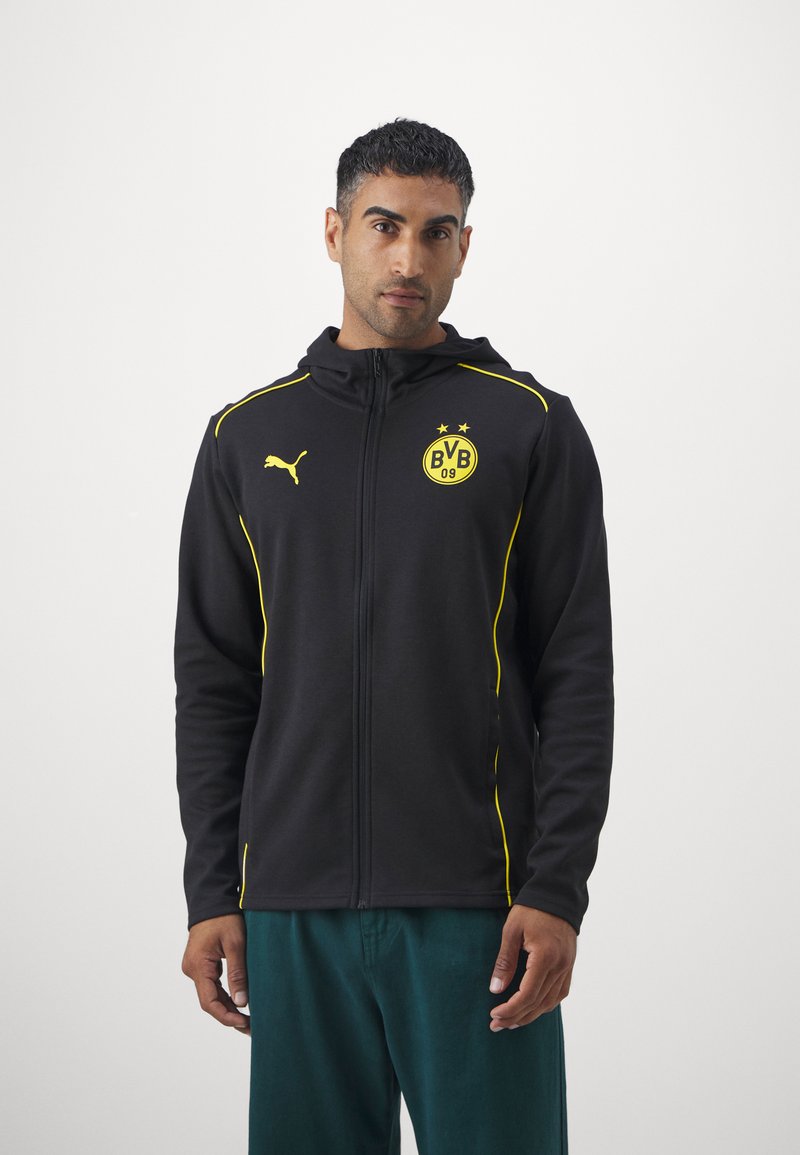 Oro Uomo Giacca Tuta Puma Gialla E Nera Puma BVB BORUSSIA