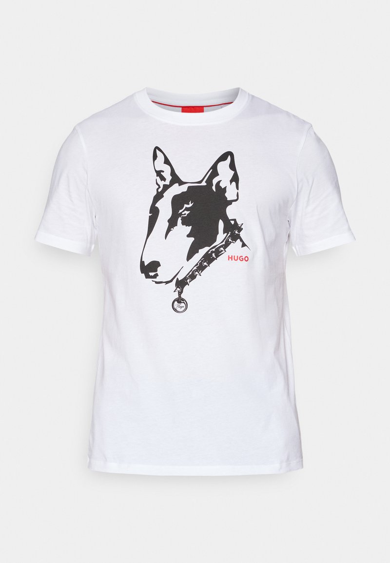 HUGO T-shirt print wit