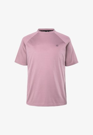 JP1880, FLEXNAMIC FITNESS HALBARM PRINT QUICKDRY - T-Shirt basic - mauve