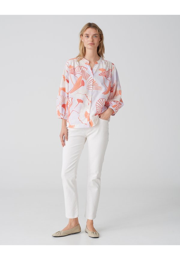 FAOMI NATURE - Hemdbluse - patchouli