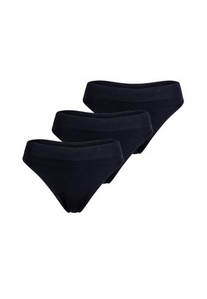 3-PACK  - String - schwarz