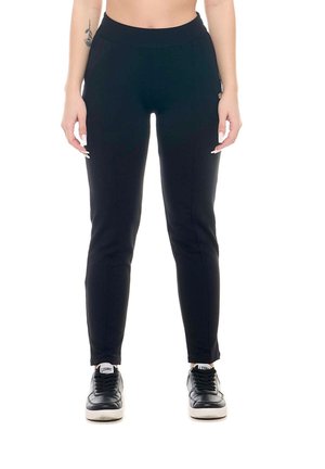 LEONE 1947, WOMAN SWEATPANTS NEW BASIC - Pantalon de survêtement - black