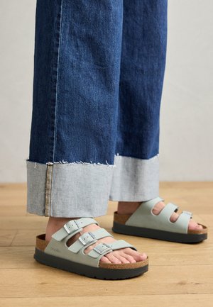 PAPILLIO FLORIDA III FLEX PLATFORM LENB NARROW - Páskové sandály  - pure sage