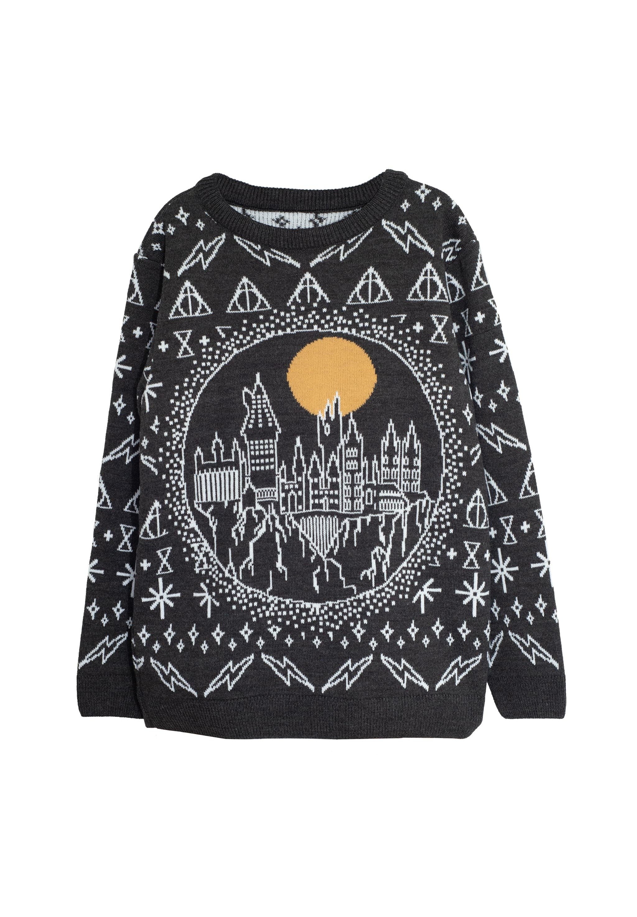 Popgear HARRY POTTER HOGWARTS KNITTED - Trui - black/zwart - Zalando.nl
