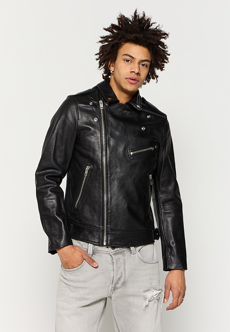 Diesel Leren jas zwart Diesel Leren jas zwart