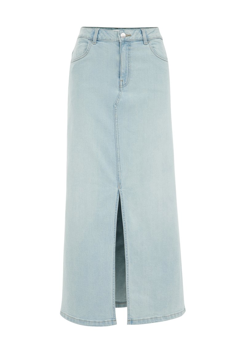 WE Fashion BLUE RIDGE - Gonna a tubino - light blue/celeste - Zalando.it