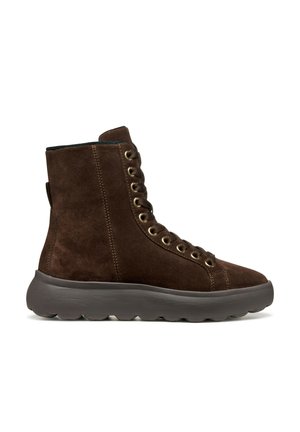 Stivaletti stringati - dark brown