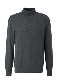 s.Oliver À COL ROULÉ - Strickpullover - dunkelgrau