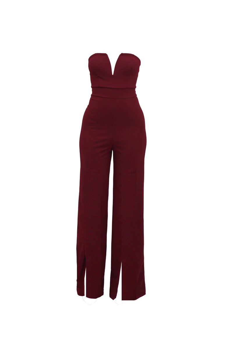 WAL G. Jumpsuit bordeauxrood WAL G. Jumpsuit bordeauxrood