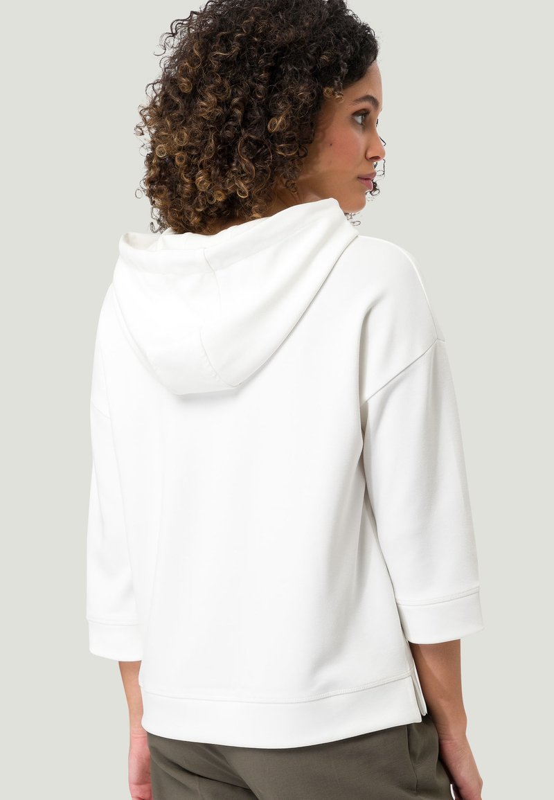 Damen Sweatshirts | zero Kapuzenpullover offwhite/weiß - KZ88381 Damen Sweatshirts | zero Kapuzenpullover offwhite/weiß - KZ88381