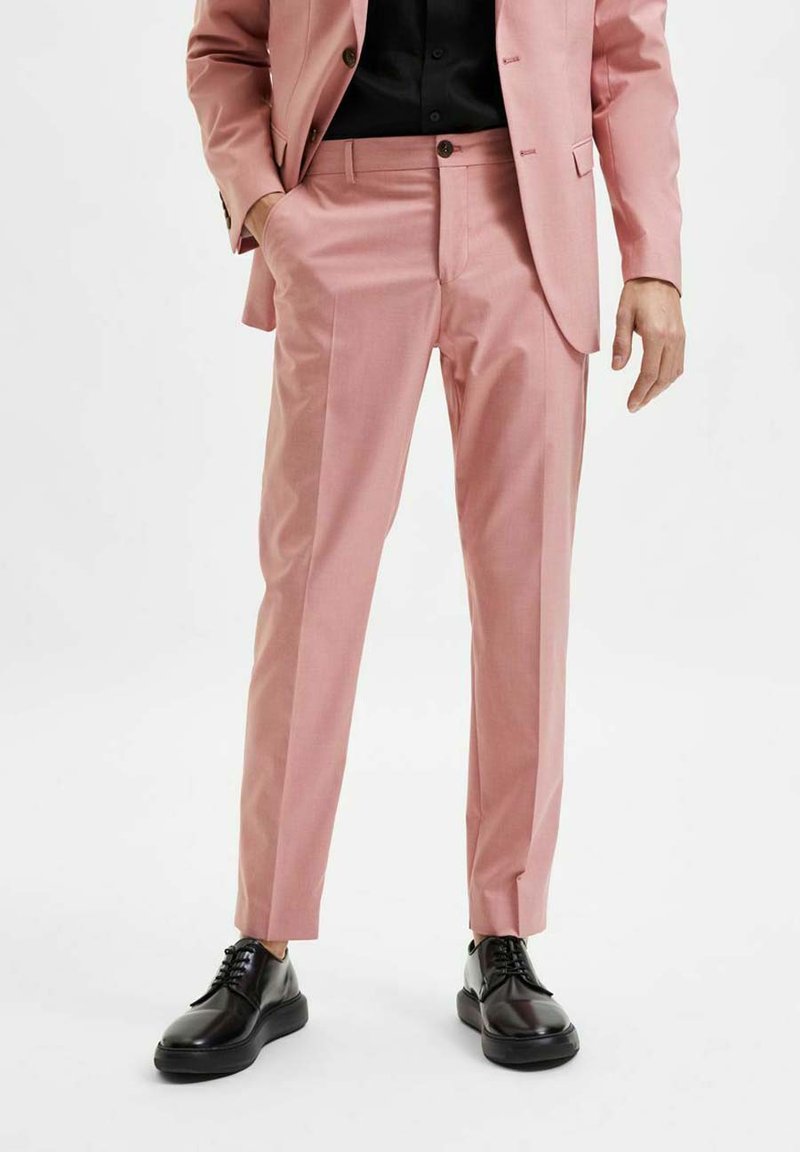 SELECTED HOMME Chino Uomo – Pantaloni In Cotone Biologico, Vestibilità Dritta, Look Classico, Colore Non Specificato