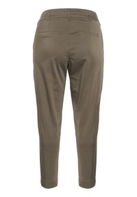 Kaffe Curve LEANA - Chino stiliaus kelnės - major brown