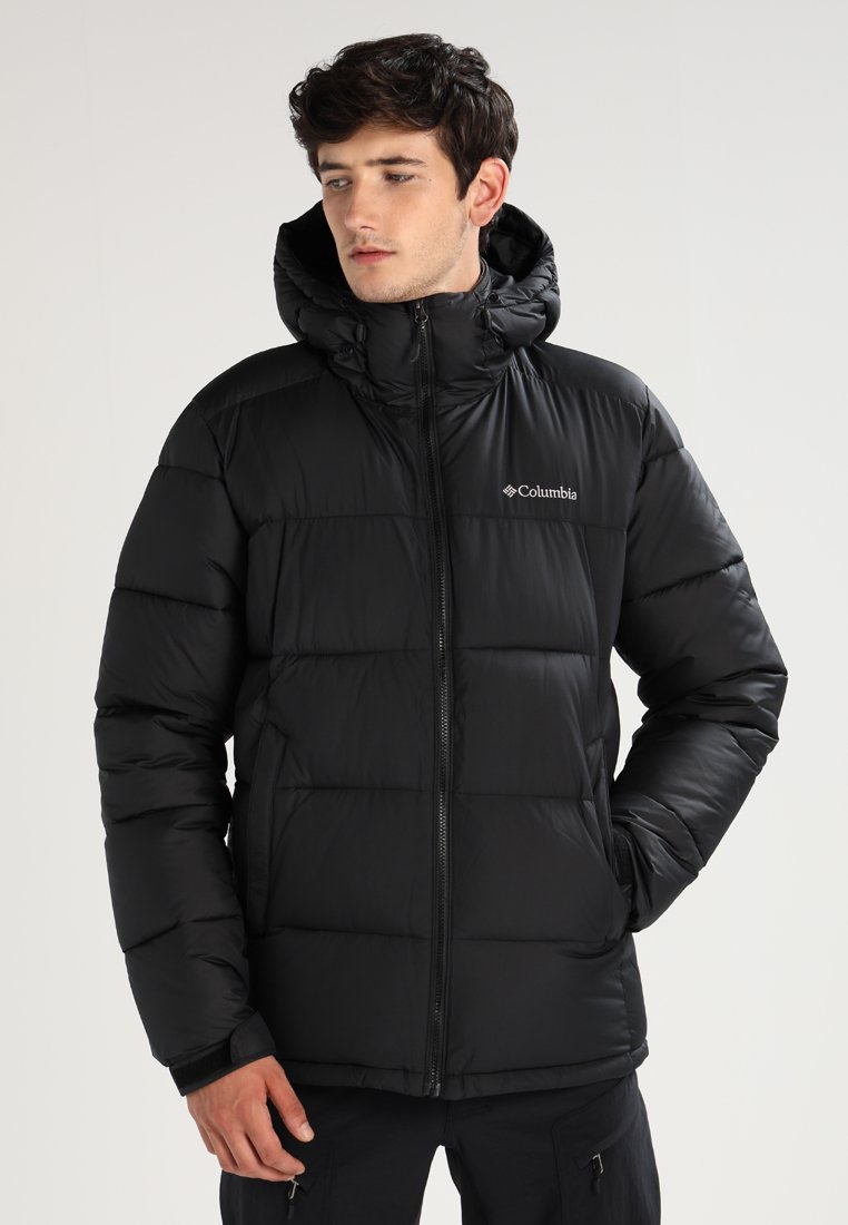 Columbia PIKE LAKE™ HOODED JACKET - WINTER JACKET - Veste d'hiver -  black/noir - ZALANDO.FR
